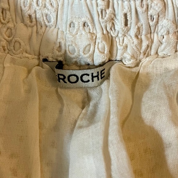 St. Roche Lace Shorts White Cream Elastic New with Tags - Picture 9 of 16